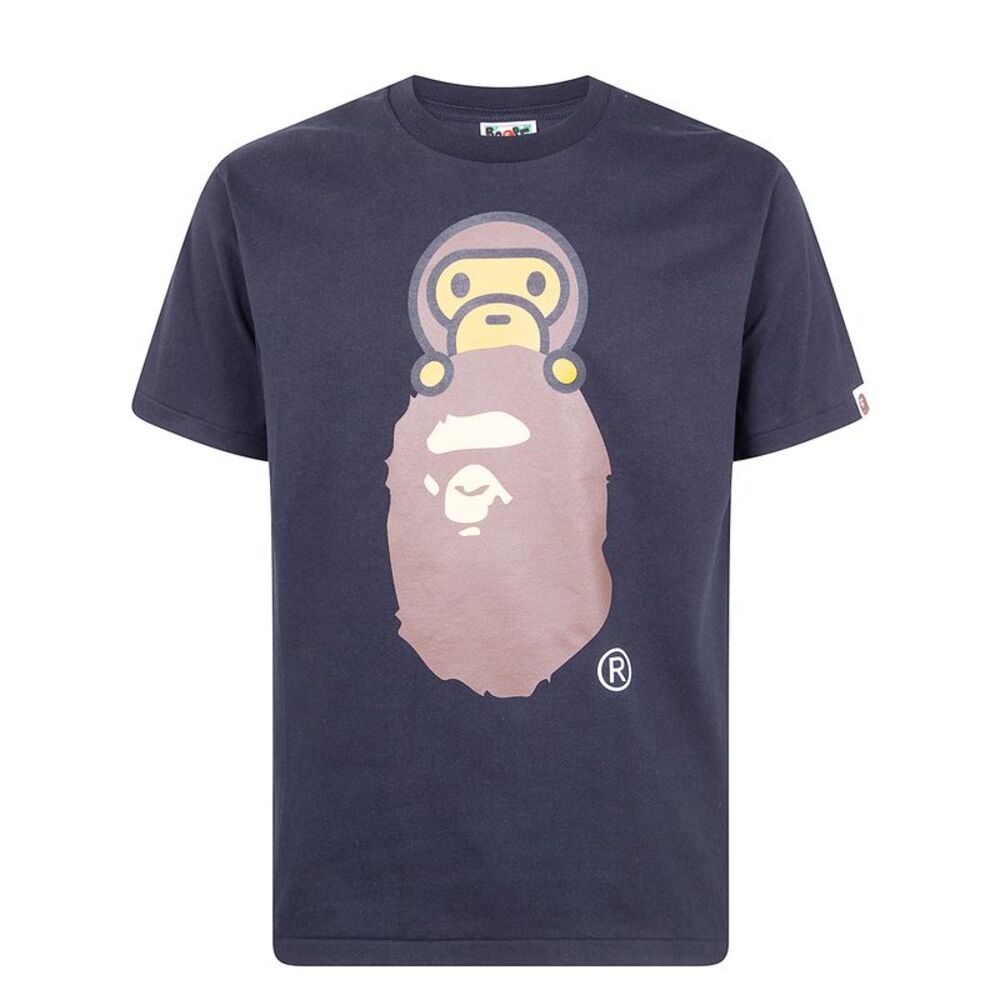 Bape Unisex "Milo On Ape Head Tee M" T-Shirt